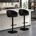 STOOLINK 2er Set Barhocker Höhenverstellbar Barstuhl Milch-samtstoff, 8 cm, 16 cm, 150 kg, 800 kg