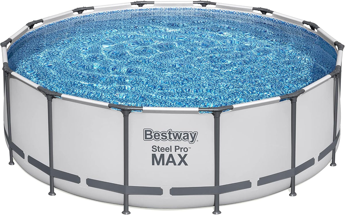 BESTWAY 5612X Abnehmbarer Pool Steel Pro Max 427 × 122 cm, Outdoor, 3.028 l