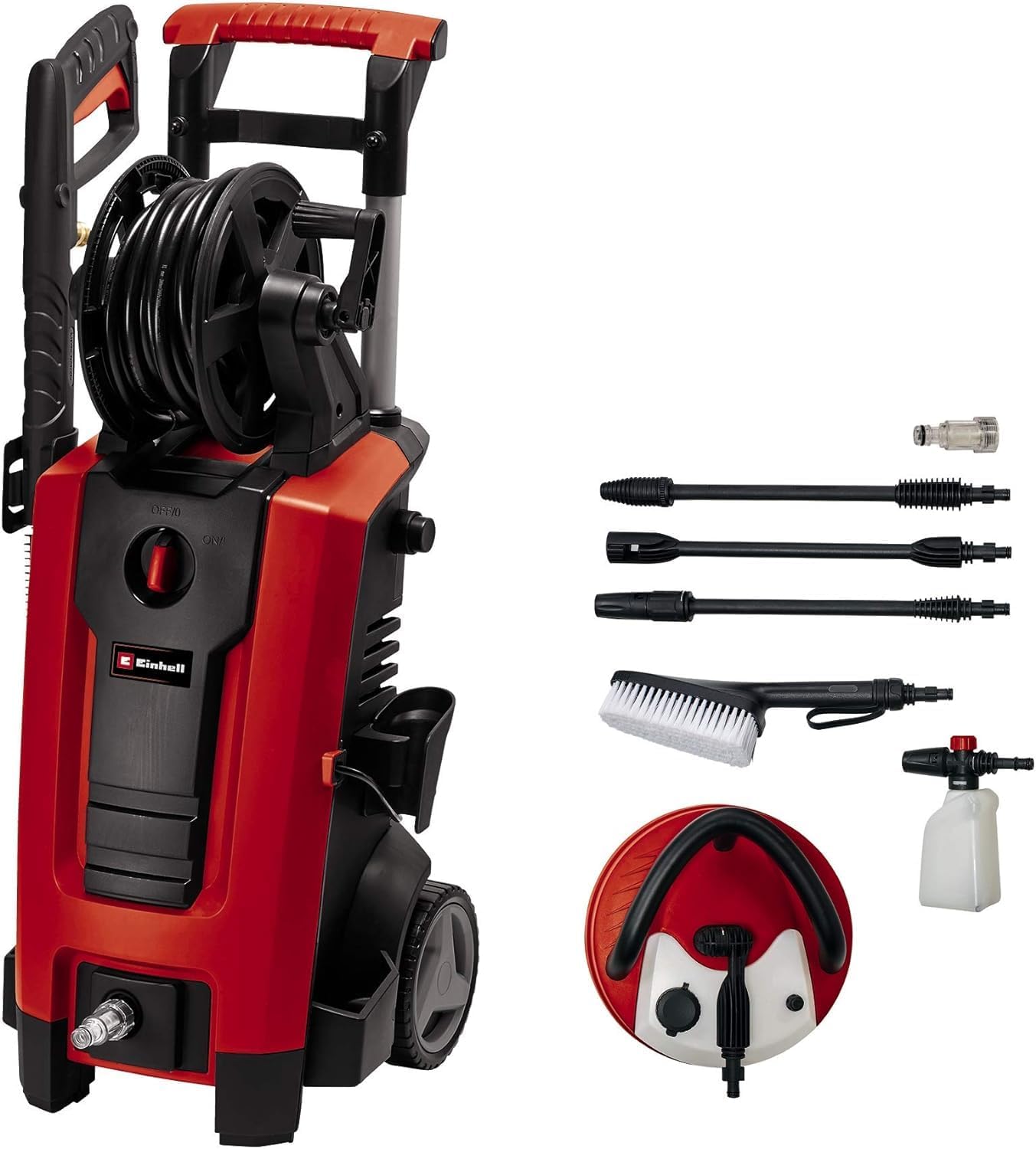 Einhell Hochdruckreiniger TE-HP 170 (2.300 Watt, Automatisch, 170 bar, 0,3 l, 10 m
