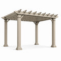 Pergola Aluminium Beige 300x300x240cm