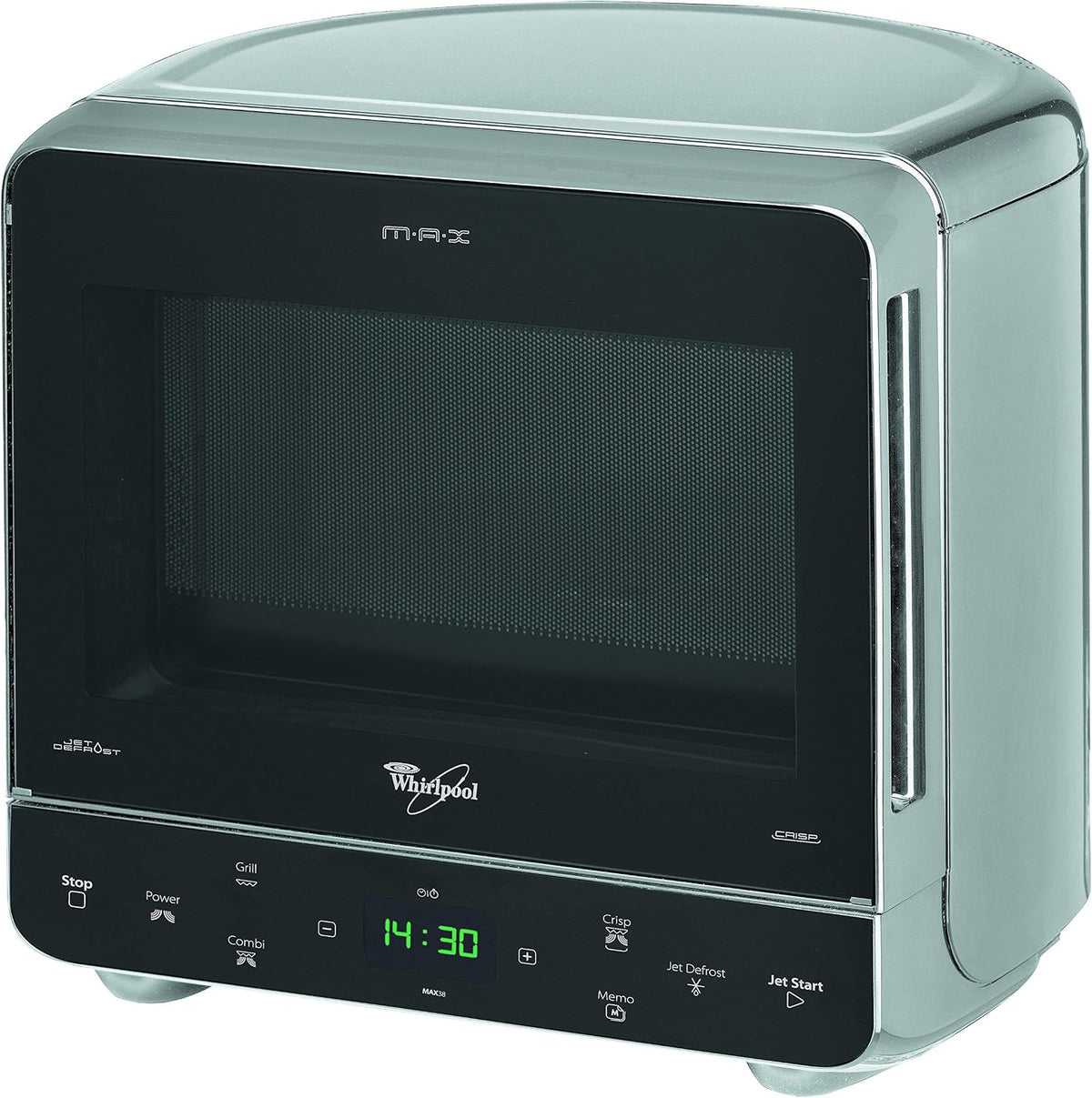 Whirlpool MAX 38 SL Kombination Grill und Mikrowelle, Quarz-Grill
