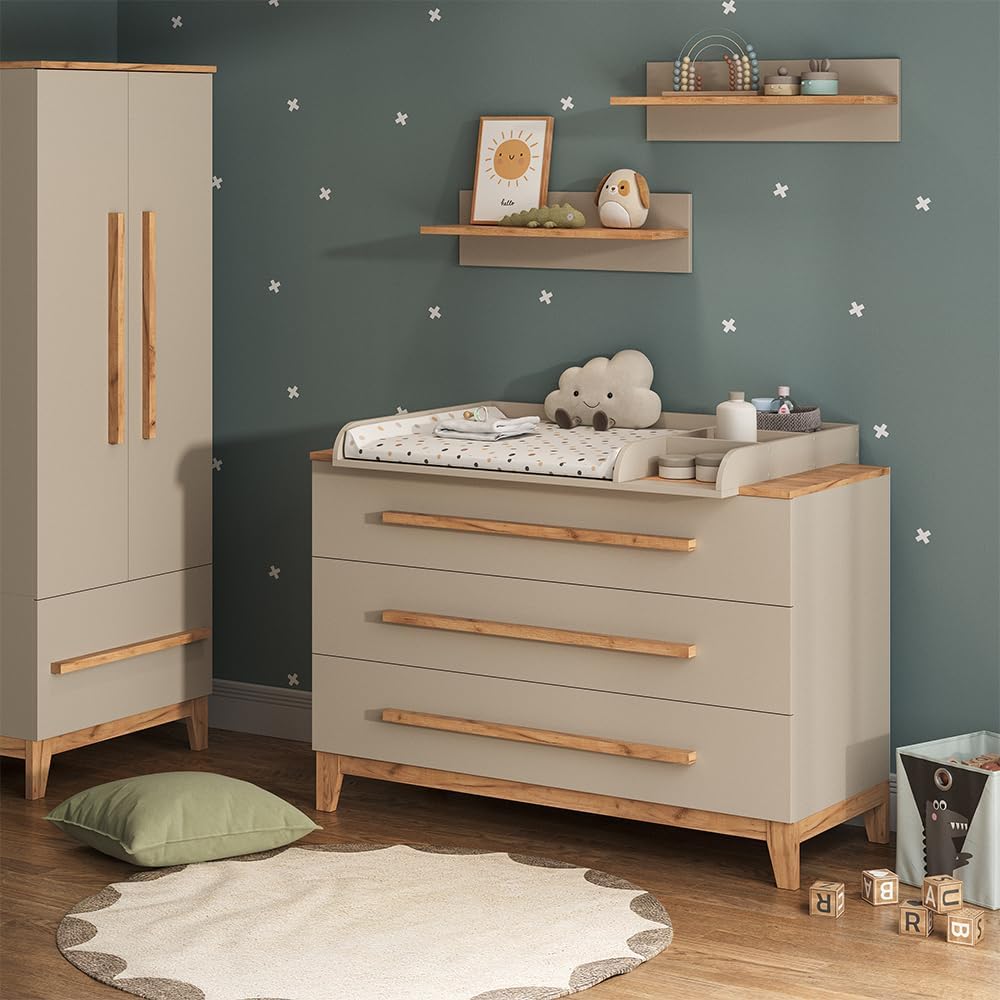 VitaliSpa Wickelkommode Malia, Babywickeltisch, 70 cm, 133,2 cm, 98 cm, 16 mm, 64.96 kg, 8 kg