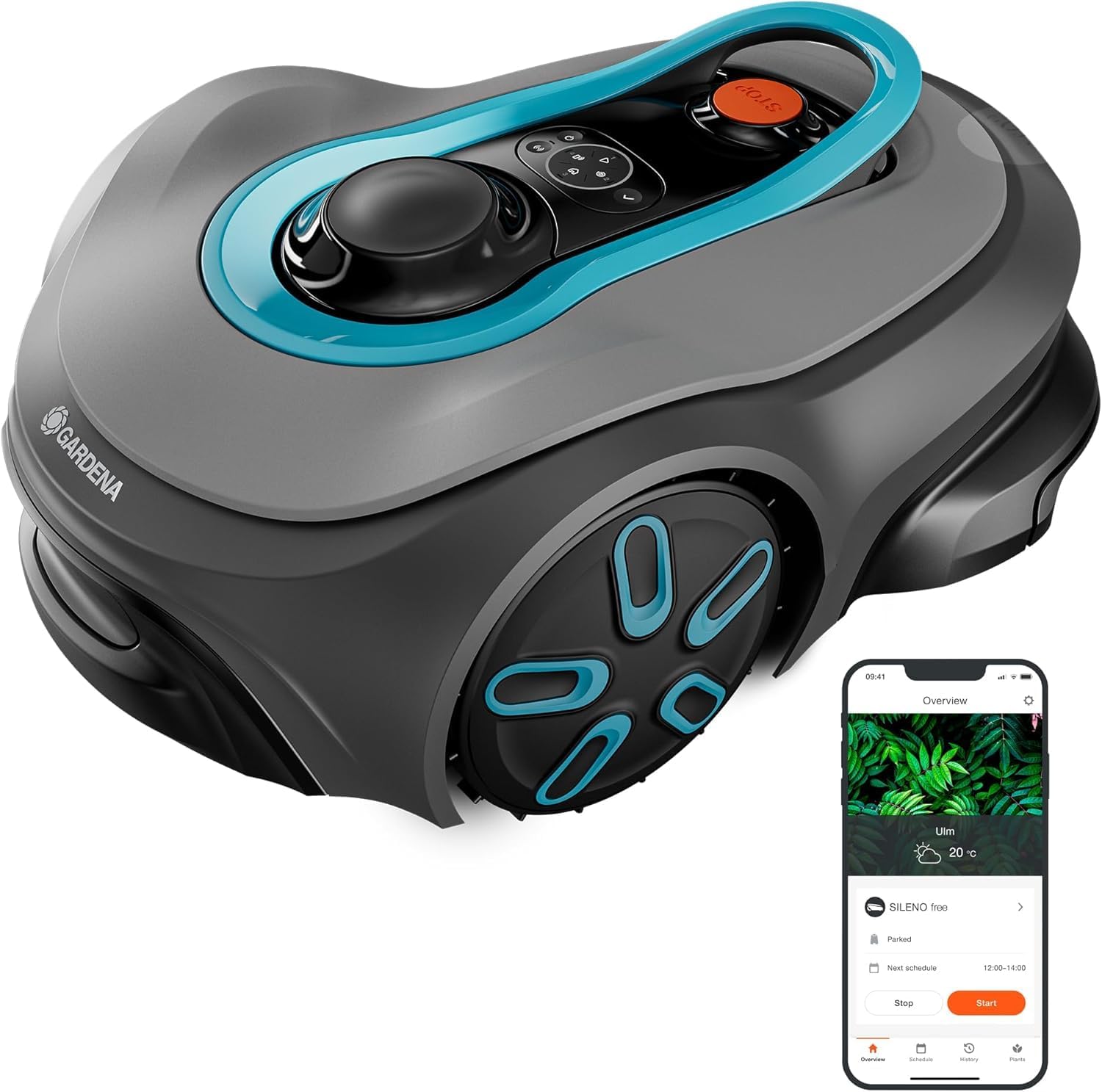 Gardena smart SILENO Free Set 750 m2 Mähroboter, Garten