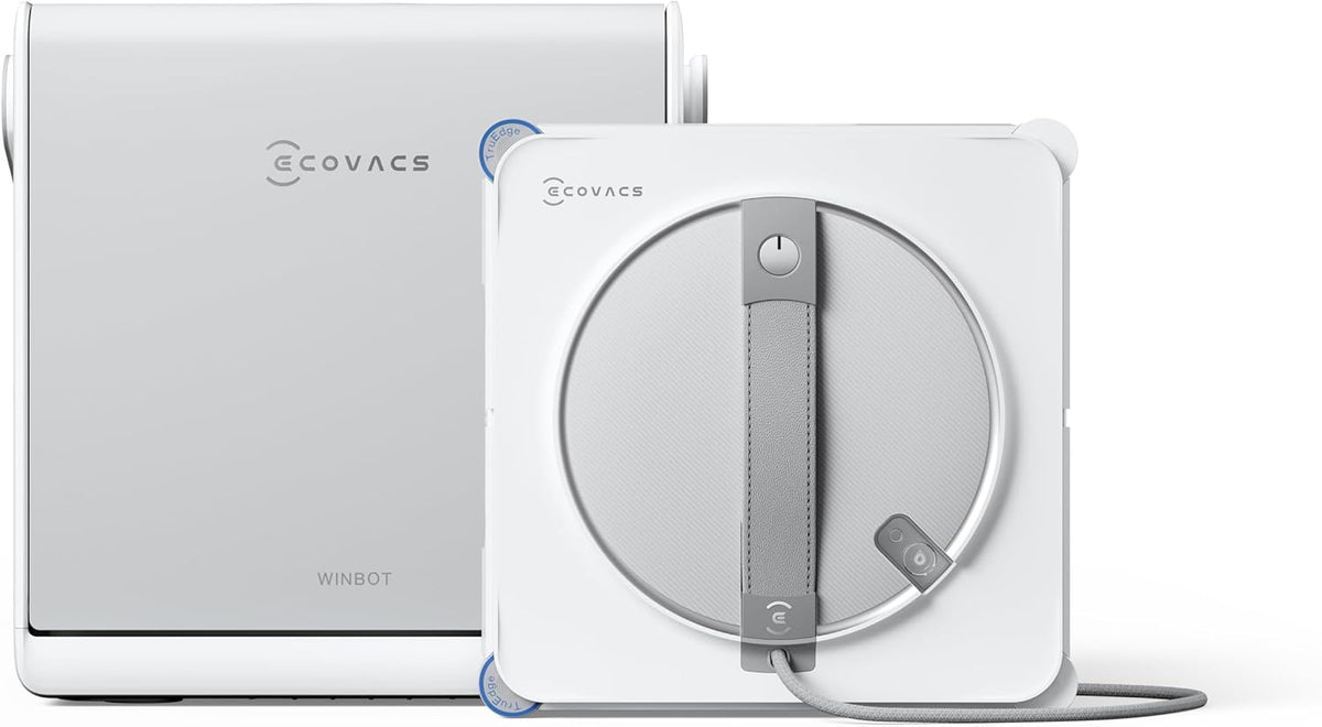 ECOVACS WINBOT W2S Omni Fensterputzroboter mit Multifunktionsstation, Automatisch, 1,1 mm, 110 Minuten