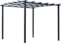 Outsunny Rosenpavillon, Garten, 55,3 kg, Schwarz