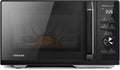 Toshiba MW3-AC26SFI(BK) Mikrowelle mit Grill und Heißluft/6-in-1 Mikrowellenofen/26, Kombinationsmikrowelle, Luftfritteuse, 57 dB