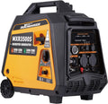 MaXpeedingrods Stromgenerator Inverter 3500 W Generator Gas Leise mit Elektrostarter, 3200 W, LED