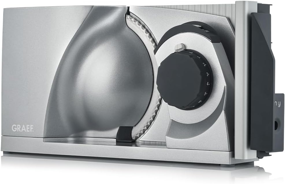 GRAEF. MYtiny MT1000 - Klappbarer Allesschneider, 34,0 cm, 170 mm, 0–15 mm, Edelstahl