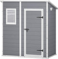 Keter Manor Pent 6 × 4 Gartenhaus wetterfest, Praktisch, Kunststoff