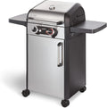 Enders Elektrogrill eFLOW PRO 2 TURBO, Unterschrank, 3 kW, LED-Beleuchtung, Edelstahl
