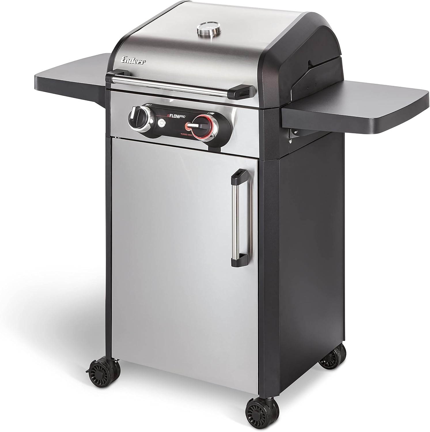 Enders Elektrogrill eFLOW PRO 2 TURBO, Unterschrank, 3 kW, LED-Beleuchtung, Edelstahl