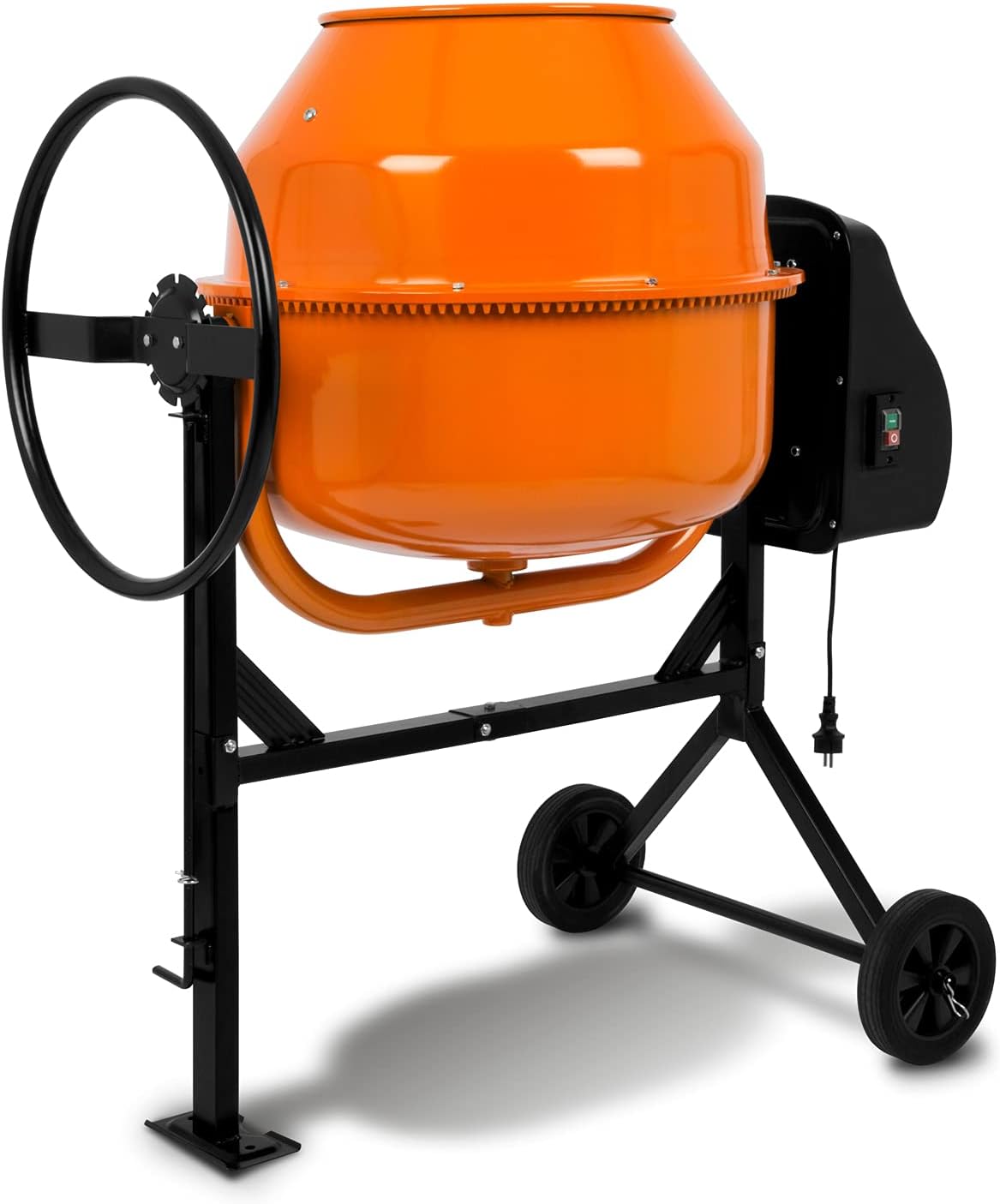 EBERTH 160 l Betonmischer Elektrisch Mobil, Garten, 650 W, 230 V