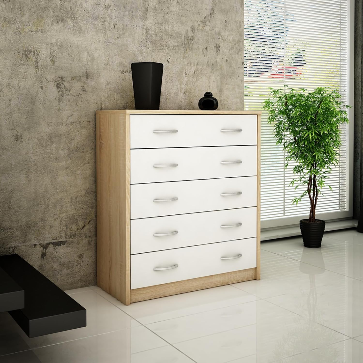 Home Collective Schuhschrank, Schlafzimmer, 16 mm, 85 cm, 74 cm, 35 cm