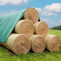 VOSS.farming Heuvlies 9,8 × 40 m (2 × 9,8mx20m) Strohvlies, 140 g, 20 m, Grün