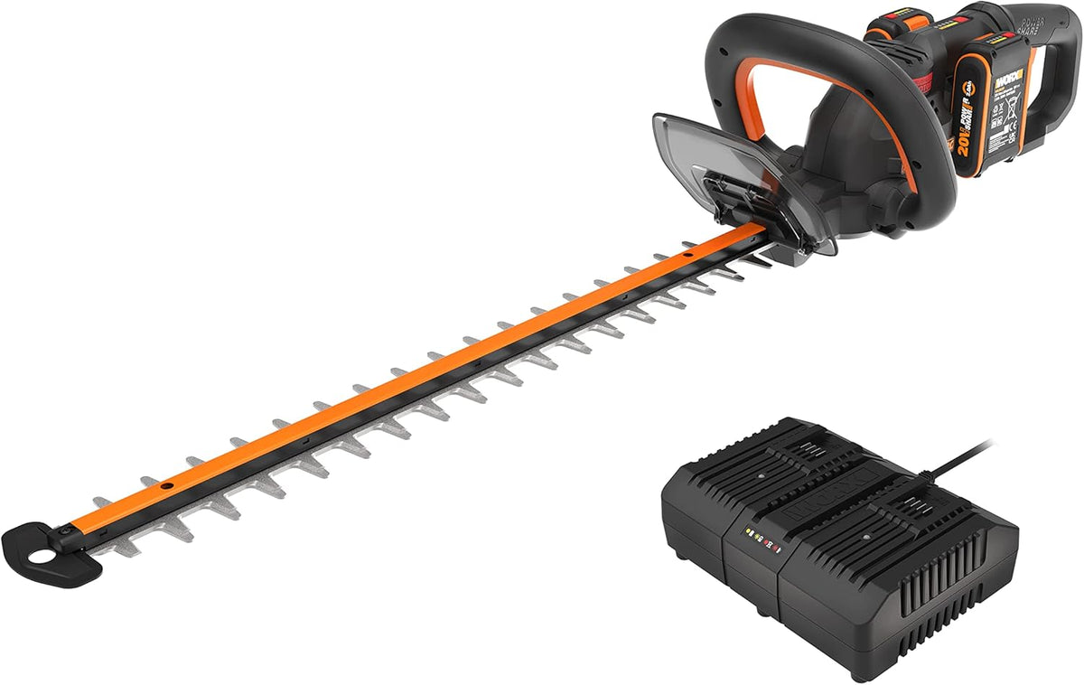 WORX WG286E Nitro Profi Akku Heckenschere 40 V, 27 mm, 20 V