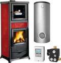 La Nordica KS3718 Termorossella Plus DSA Forno 4.0 Wasserführender Kaminofen Liberty, Backofen, 100 l, 718 l, 3 bar, 106 kg, 990 mm, 790 mm, Silber