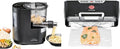 ROMMELSBACHER Elektrische Nudelmaschine PM 220, Tisch, 800 g, 375 ml, 2,5 mm, 30 cm, LED, Elektronische Steuerung, Edelstahl