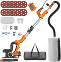 Protmex Trockenbauschleifer -1000 W Wandschleifer mit Integriertem Staubsauger, 1,5–1,9 m, LED-Beleuchtung