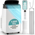 SereneLife Klimaanlage Mobil mit Abluftschlauch 7000 BTU, Ventilator, Schlafzimmer, 49–52 dB, App