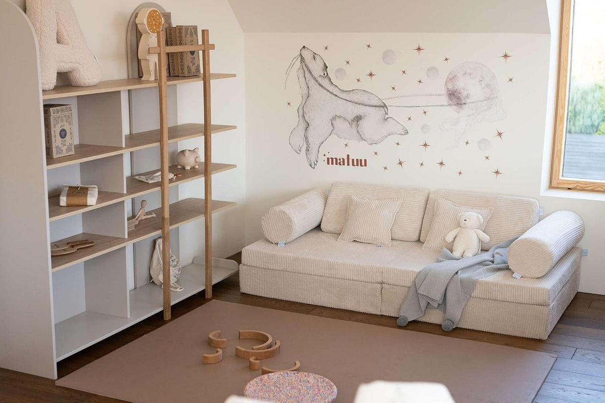 Mimii Comfort Spielsofa, Kindersofa, Schlafsofa, 30 °C