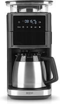BEEM FRESH-AROMA-PERFECT III Filterkaffeemaschine mit Mahlwerk - Thermo, 1,25 l, 180 g, Edelstahl