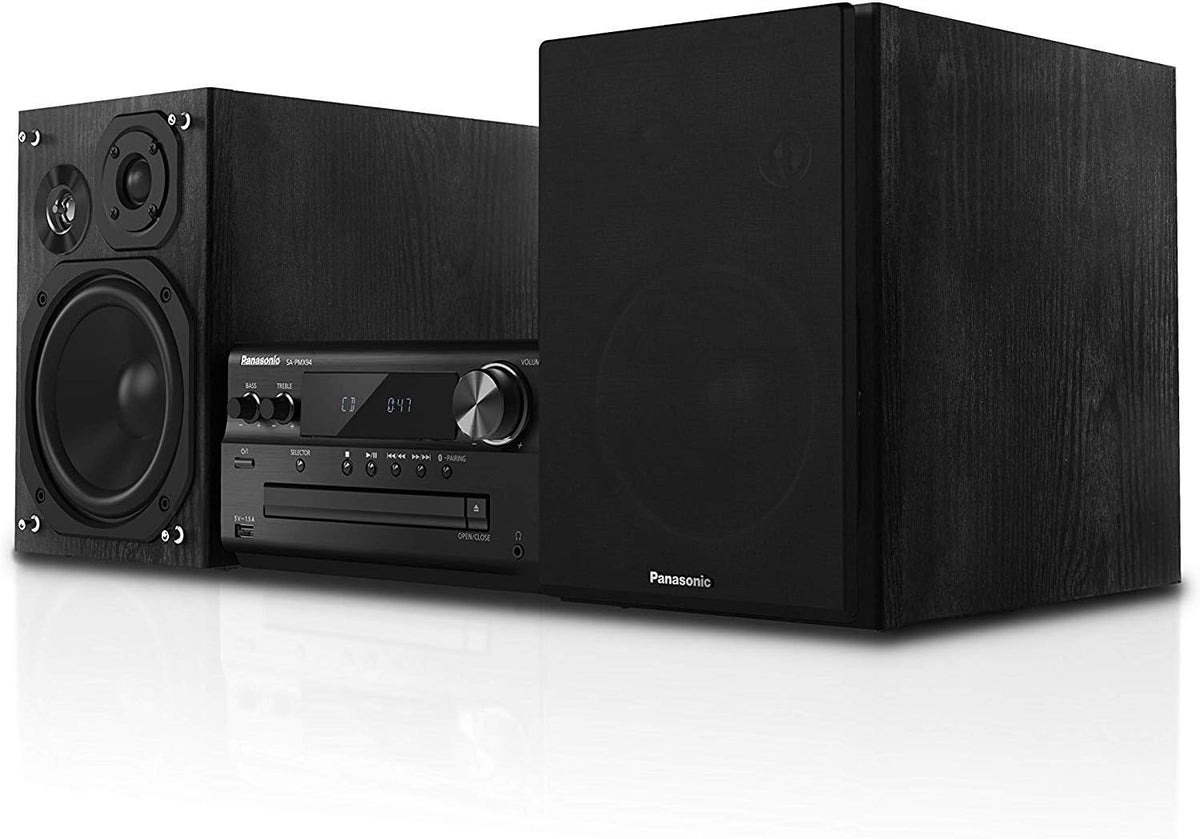 Panasonic SC-PMX94EG-K Micro HiFi System (120 W RMS, Lautsprecher, Digitalradio, Bluetooth
