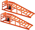 VEVOR hydraulische Autorampen Auffahrrampen 2 STK. 27-36 cm Hubhöhe, 10-14,2 Zoll, 270–360 mm