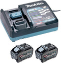 Makita » Power Source-Kit XGT 5,0 Ah « 1x Schnellladegerät, 40 V, 180 Wh, 110 mm, 3,0 kg