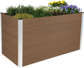 Dobar XXL Hochbeet aus WPC, Garten, 75 cm, Kunststoff
