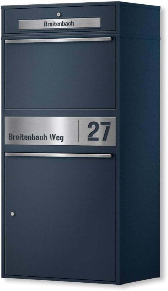 Metzler Paketbox draußen groß XXL, 54,20 kg, LED