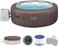 Bestway Lay-Z-SPA Whirlpool Dominica HydroJet, Automatisch, Heizung, Garten, 71 cm, 40 °C, App-Steuerung