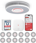 X-Sense Smarter Rauchmelder WLAN mit Sprachausgabe und 17 Standorten