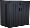 Koll Living Mülltonnenbox Soraya mit 775 Liter aus Kunststoff in Holzoptik, Spielzeug, Garten, 112,5 cm, 109,5 cm